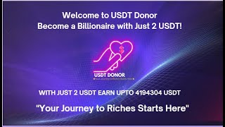 USDTDONOR.COM : ENGLISH PRESATATION