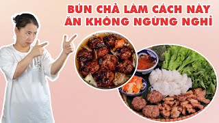 Công Thức Bún Chả Dễ Làm Nhất | HÀ COOKING