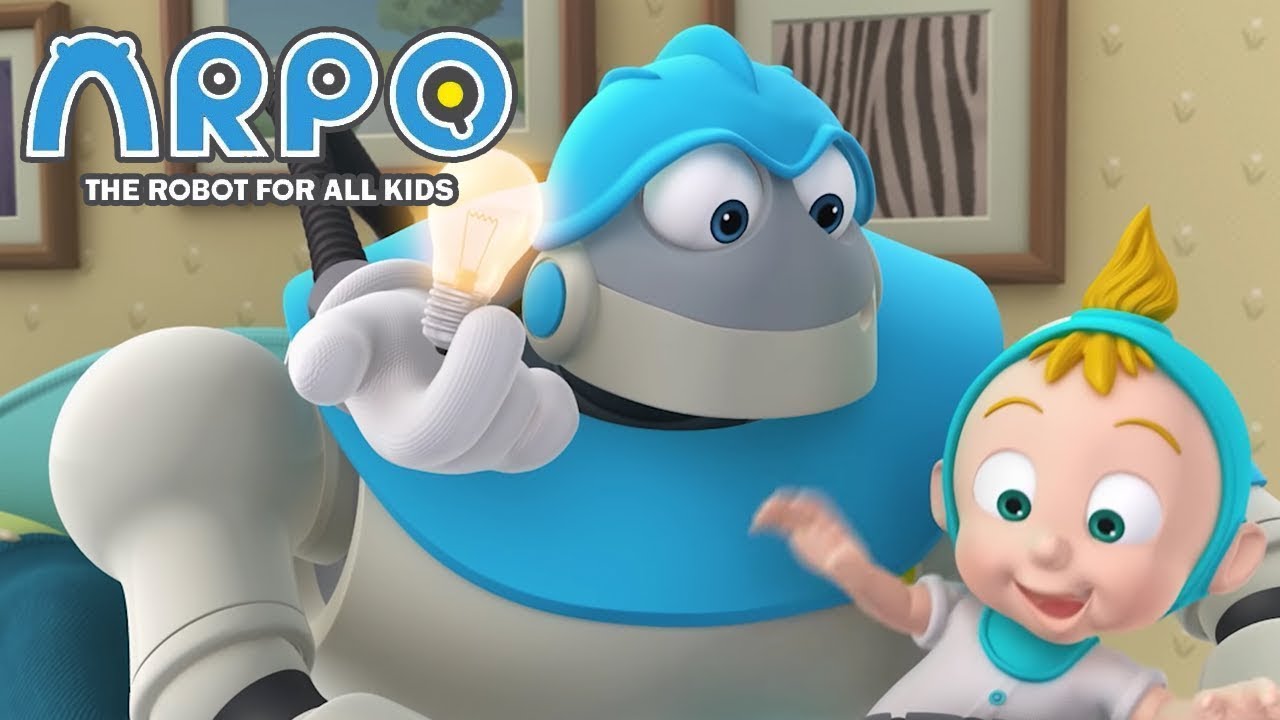 Arpo The Ghost Arpo The Robot Cartoons For Kids Robot Animation 1080p