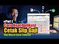 Aplikasi Slip Gaji Karyawan Kirim WhatsApp Otomatis dengan VBa Excel | Tutorial Part 1