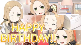 【ゆゆゆい】風先輩の誕生日を祝う\u0026ガチャ11連！【犬吠埼風生誕祭2018】