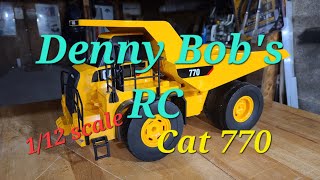 1/12 Die-cast Masters Cat 770 Mining Truck Review and Test