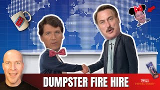 Mike Lindell Offers Tucker Work and Bobblehead DeSantis Sued