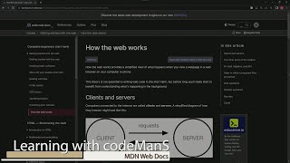 Learn HTML | MDN Web Docs_ How the Web Works