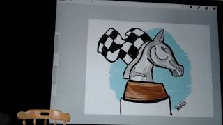 How to Draw the Kentucky Speedway Trophy! #NASCAR