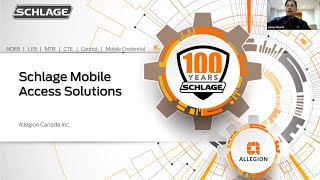 SC Webinar:  Allegion Canada - Meet the New Schlage Mobile Access Solutions: Open. Secure. Trusted.