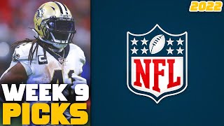NFL WEEK 9 PICKS 2022 NFL GAME PREDICTIONS | WEEKLY NFL PICKS