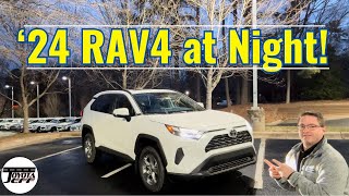 2024 Toyota RAV4 at Night Inside & Out!