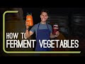 How To Ferment Vegetables (Fermented Carrots & Beets) | VEGAN COOKING MASTERY