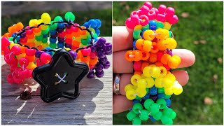 3D kandi ladder cuff tutorial