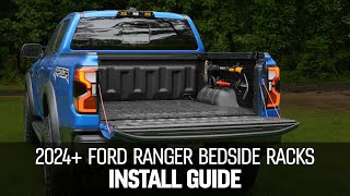 2024+ Ford Ranger/Raptor Bedside Rack MOLLE Panel Kit Install Guide