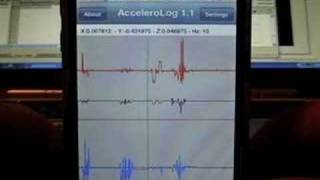 AcceleroLog 1.1 (Accelerometer Log)