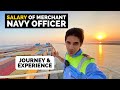 My SALARY as merchant navy officer | Journey and experience in MAERSK