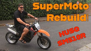 I Rebuilt my Husqvarna Supermoto SM510R || Ep.4