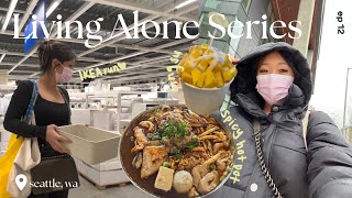 LIVING ALONE SERIES | IKEA run, working on the weekends, trying the In-N-Out dupe!