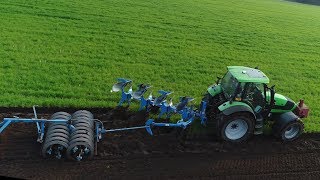 Pflügen 2018 mit Deutz TTV und Lemken Vario Opal 7  [ Elektronomia - Limitless ]