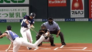 【プロ野球パ】“最も安打を打つ打者”秋山 vs.“最も安打を許さない投手”大谷 2015/07/10 F-L