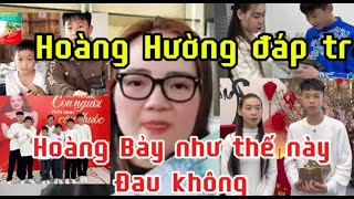 Hoàng Hường đáp trả Hoàng Bẩy chuyện thị phi Phúc Hành Bảo rất căng . Cô Tám Canada