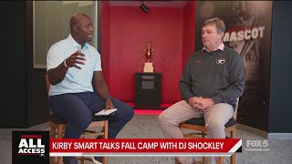 Georgia's Kirby Smart goes one-on-one