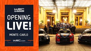 🔴 Opening Ceremony LIVE |  WRC Rallye Monte-Carlo 2025