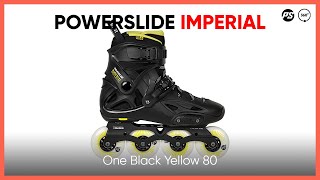 Powerslide Imperial One Black Yellow 80 - Product Video