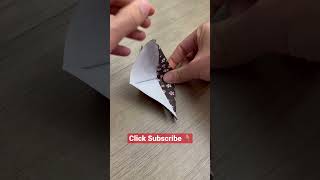 50 Seconds Asmr Paper Folding = Bird Art #art #asmr #shorts
