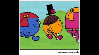 Mr. Men and Little Miss Walking (The Mr. Men Show Comic Studio Animation)