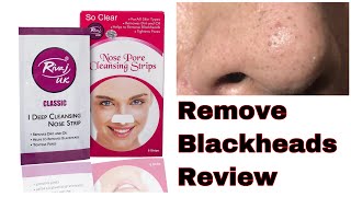 Rivaj Nose Strips Review Remove Blackheads From Nose | Rivaj Uk Nose Strips Pore Cleansing Review