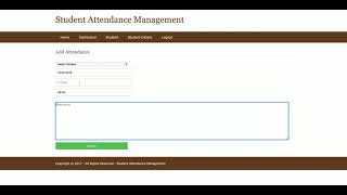 Student Attendance System | Python Django Project Tutorial