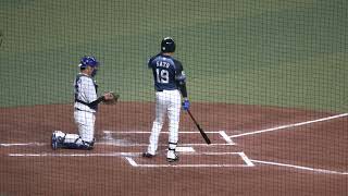 埼玉西武ライオンズ 佐藤隼輔選手 第1打席 サードファールフライ 2022/5/24 VS 中日ドラゴンズ