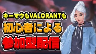 初見さん・初心者さん大歓迎。valorant参加型配信。【valorant/ヴァロラント】