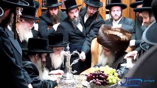 Machnovka Rebbe visits Satmar Rebbe R' Zalman Leib - Shvat 5783