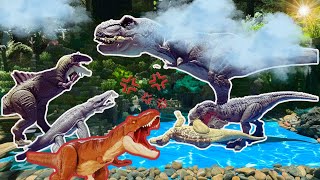 Get More Dinosaurs Jurassic World : T-Rex , Ceratosaurus , Ankylosaurus , Iguanodon ...