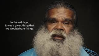 Aboriginal Man talks of \