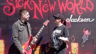 Spiritbox's Mike Stringer Interview | Jackson Guitars Live at Sick New World Festival