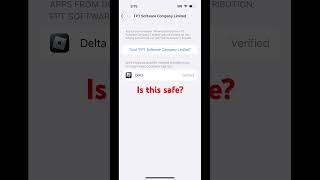 Is Delta iOS safe?