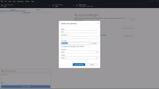 Creating a Unity Project and a Git Repo through GitHub Desktop