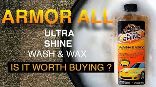 ARMOR ALL Ultra Wash \u0026 Wax