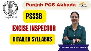 PSSSB Excise and Taxation 2024 | Detailed Syllabus | Punjab Akhada!