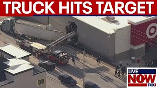 WATCH: Tractor trailer slams into Target in New Jersey | LiveNOW from FOX