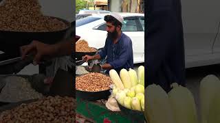 Desi Popcorn | street food Pakistan Rawalpindi | Food Challenge expensive vs cheap #shorts