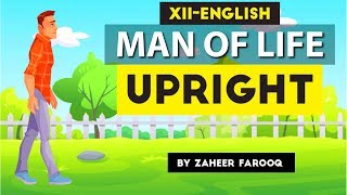 The Man of Life Upright - 12th English in Urdu/Hindi by Sir Zaheer Farooq