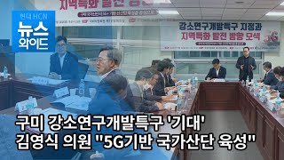 구미 강소연구개발특구 '기대'... 김영식 의원, \