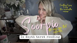 Scorpio ♏️ SOMETHING IS TRYING TO STOP THIS MESSAGE.Coming in fast & passionate