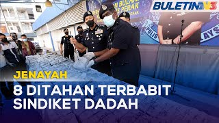 JENAYAH | Dadah RM4.5 Juta Dirampas, 8 Suspek Ditahan