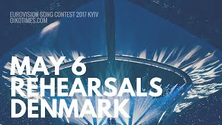 oikotimes.com: Denmark's Second Rehearsal Eurovision 2017