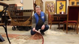 Flatten Curled Rug Corners in 10 Seconds!