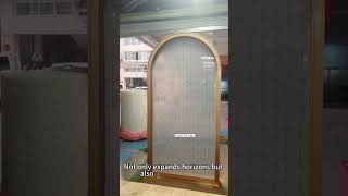 Hotsalemetal - Gold Semi-arc Custom Decorative Partition Wholesale