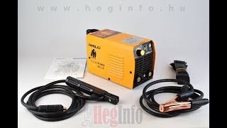 Iweld Gorilla Pocketpower MMA 130 hegesztő inverter kicsomagolás / unboxing welding machine