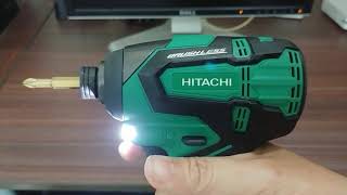 Hitachi/Hikoki 18V Brushless Impact Driver WH18DBFL2 【18V コードレスインパクトドライバ WH18DBSL】[Máy bắn vít pin]